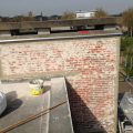 plaatsen van de hoekbeschermers/stucstops 